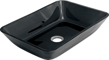 glass round vanity top bathroom sink TY-111 560*360*110*12MM